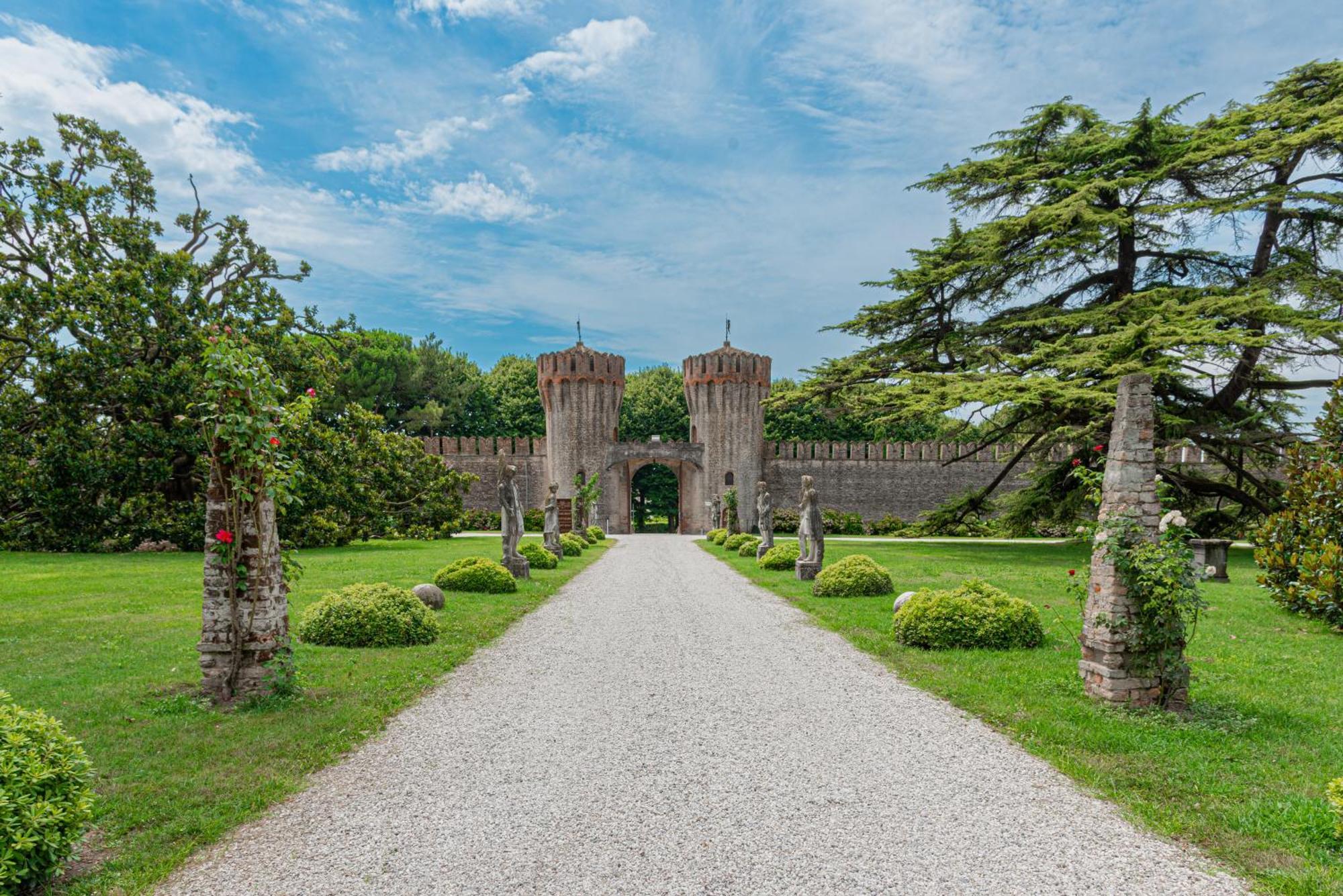 Pensjonat Castello Di Roncade Zewnętrze zdjęcie